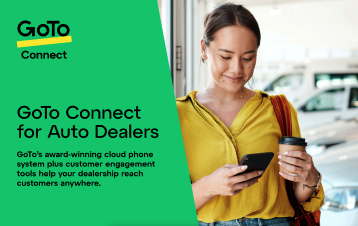 Haga clic aquí para ver la ficha breve del producto de GoTo Connect para concesionarios de automóviles.