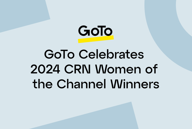 GoTo celebra a las ganadoras del premio 2024 CRN Women of the Channel.